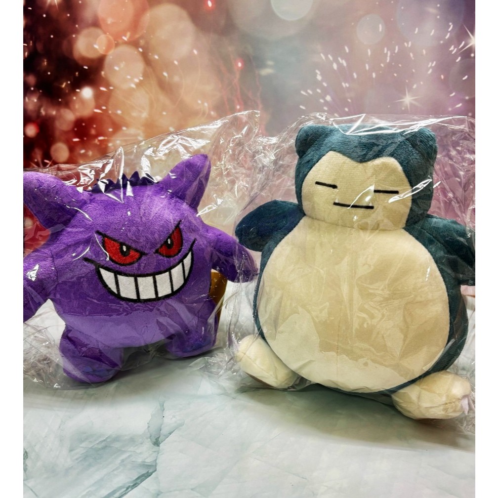 雅包小舖👕寶可夢 玩偶 娃娃 卡比獸 耿鬼 布偶 公仔 玩具 抱枕 擺飾 兒童 禮品 獎品 生日禮物 全新現貨 神奇寶貝