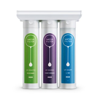 賀眾牌 UP-310 簡易式DIY淨水器 賀眾 三道 淨化 濾心 濾芯 樹脂 + PP + 活性碳 淨水 淨水器 飲水