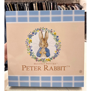 Peter rabbit彼得兔浴巾毛巾禮盒 紫色+藍色全新
