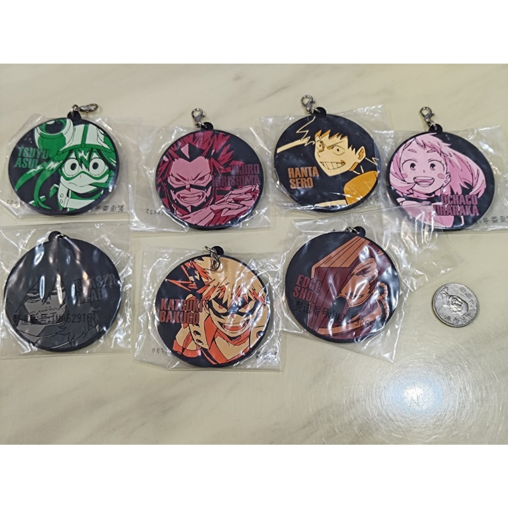 [睡睡蛙小池] 我的英雄學院 一番賞 軟膠  蛙吹梅雨 綠谷出久 麗日御茶子 瀨呂範太 爆豪勝己 相澤消太 紙鋒射手