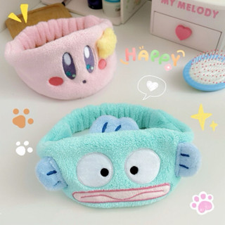 𝑪𝑯𝑼𝑼𝑼𝑵𝑰｜現貨✨卡比 醜魚洗臉髮帶｜星之卡比 人魚漢頓伸縮束髮帶
