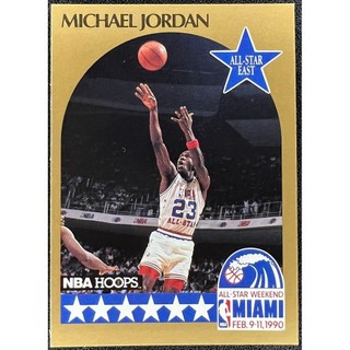 NBA 球員卡 Michael Jordan MJ 籃球之神 喬丹 1990-91 Hoops #5