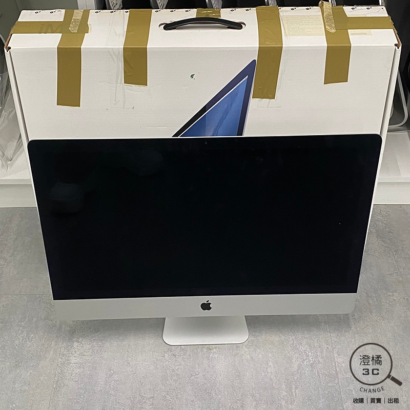 『澄橘』IMAC 27 2013 I5-2.3/24G/1TB SSD 二手 盒裝《歡迎折抵》A75318
