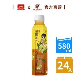 【波爾茶】檸檬口味(580ml)｜24罐/箱 金車官方直營