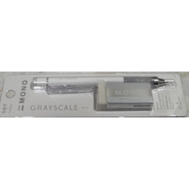TOMBOW 蜻蜓牌 MONO graph PPB-232 自動鉛筆+橡皮擦組合 水磨石色系 (0.5mm) / 組