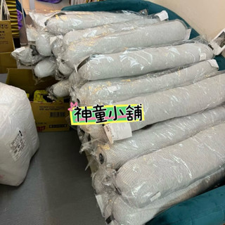 頸枕 條狀棉花枕頭 日式舒眠枕 抱枕 條紋頸枕 扣環頸枕 登機枕 旅行枕靠枕