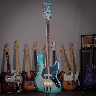 簽名款 Fender LTD Player Plus Blu DeTiger Jazz Bass 電貝斯【又昇樂器】