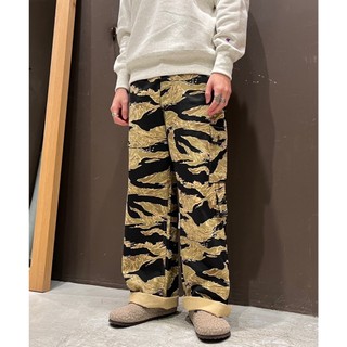 BUZZ RICKSON'S × BEAMS / 別注虎斑迷彩 L size