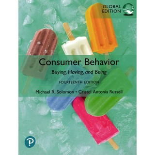 [華通書坊]Consumer Behavior: Buying Having and Being 14/e Solomon 9781292452340