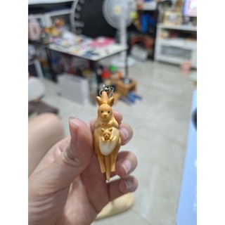 絕版 吊起來動物 袋鼠 扭蛋 轉蛋 buran 盒玩 公仔 可愛
