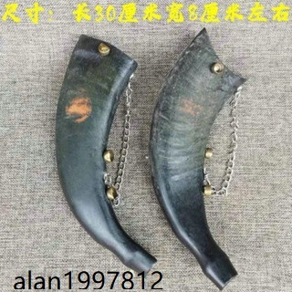 新品*熱銷*道用品 儀樂器喇叭號 牛角號 牛角吹號角 可吹響的牛角號