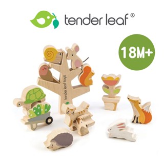 美國【Tender Leaf】動物森林疊疊樂 木製玩具 兒童玩具 積木玩具 木質玩具 玩具 木頭玩具｜baby888