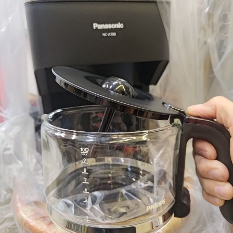 （副廠玻璃咖啡壺）Panasonic NC-A700 美式咖啡機 替代用品（原廠已停產） 附鋁增高墊