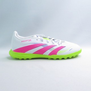 ADIDAS ID3801 大童 足球鞋 碎釘鞋 PREDATOR LEAGUE TF J 白黃粉【iSport愛運動】