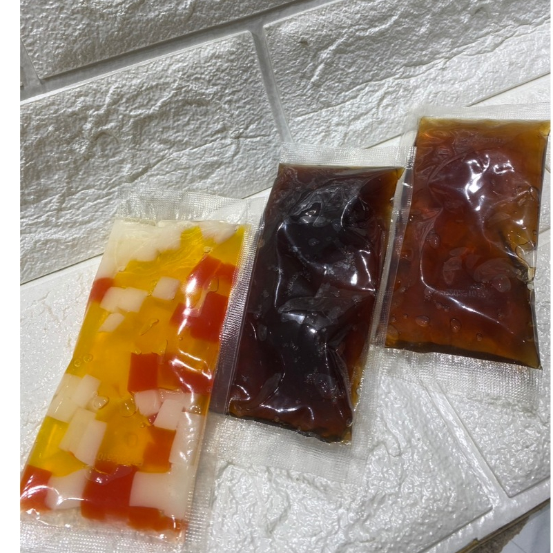 💥多件更優惠💥70g小包裝 黑糖晶凍 咖啡晶凍 三色蒟蒻 晶凍 黑糖蒟蒻 咖啡蒟蒻 脆波波 蒟蒻球 波波珠