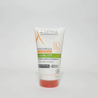 A-DERMA 艾芙美燕麥全護益膚防曬霜SPF50+ 150ml 公司貨 升級版 嬰幼兒.敏弱肌膚適用