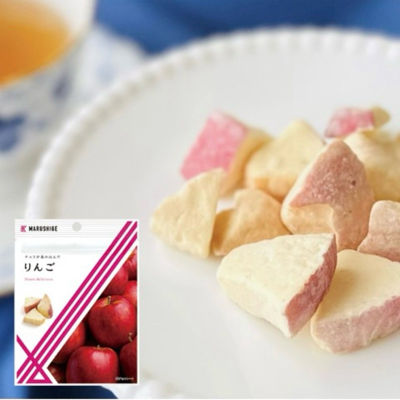 🌟大阪必買 【現貨】呼吸巧克力FRUIT SERIES #MARUSHIGE 蘋果乾巧克力38g