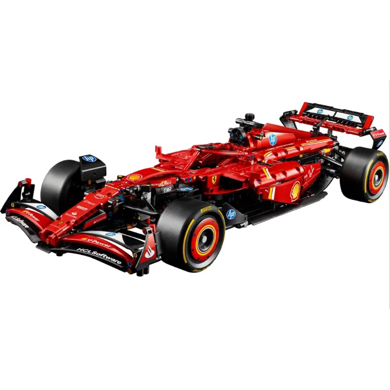 （🌟台灣發貨🌟)佐敦2025年新品搶先上市法拉利SF-24F1賽車🏎️42207相容樂高最新款樂高積木