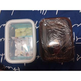 Glasslock強化玻璃分格保鮮盒670ml +ZWILLING德國雙人~耐熱玻璃保鮮盒600ml