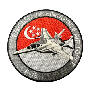 RBF現貨 Singapore Air Force F-15 Patch 10cm ARM-RSAF15