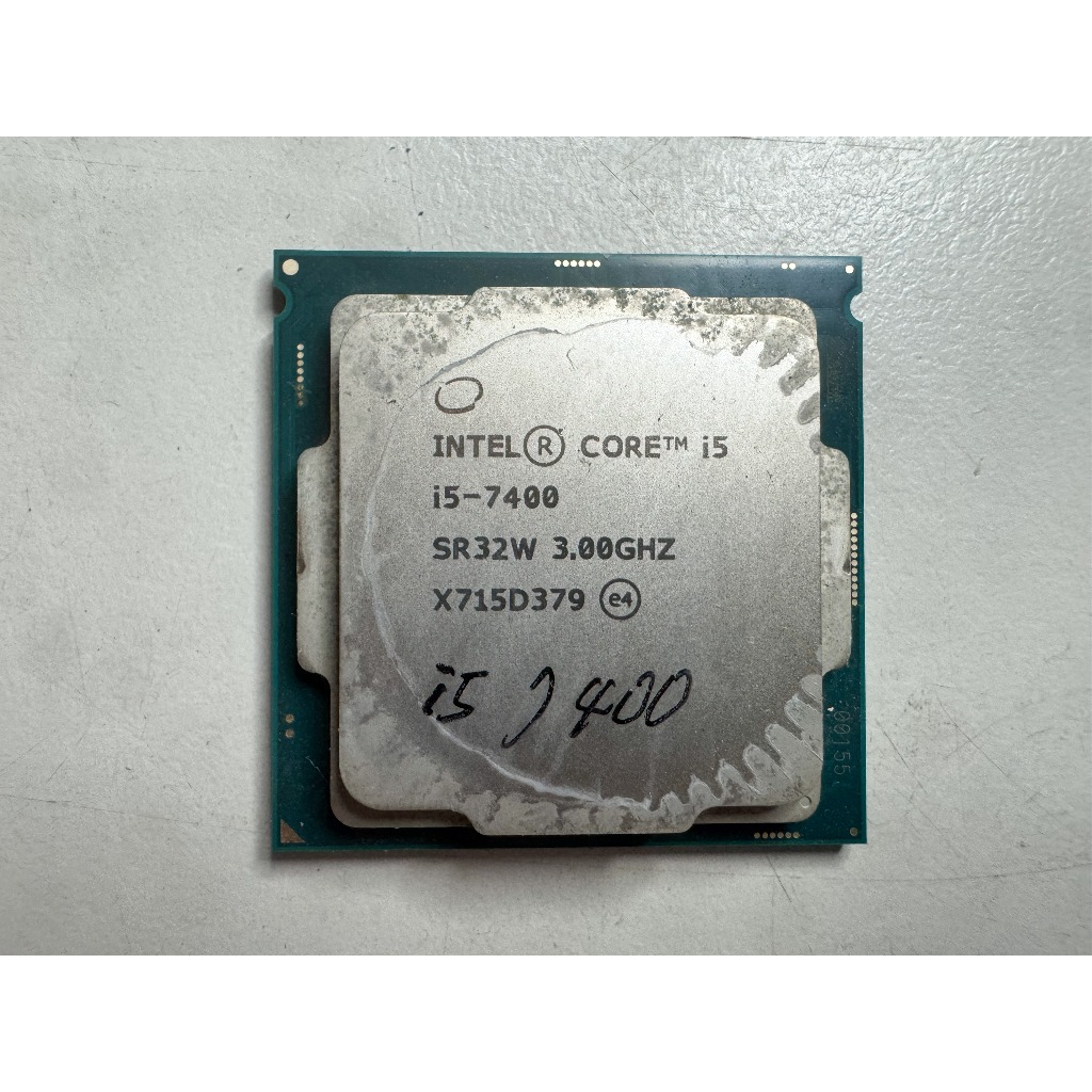 知飾家 二手良品 INTEL I5 7400 CPU