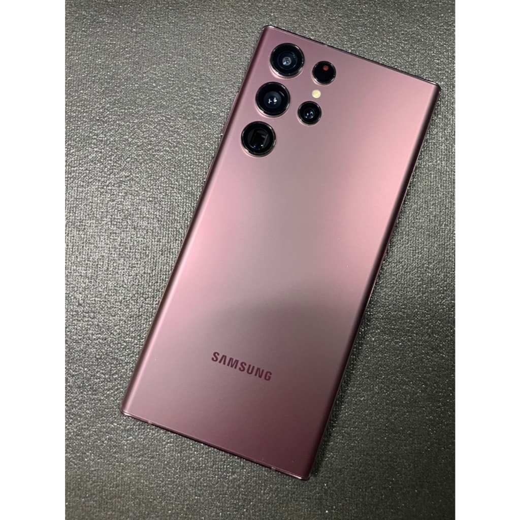 【有隻手機】三星 S9080 Galaxy S22 Ultra 5G 12G/512G 夜暮紅-二手的手機