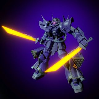 免運🔥臺現 MS-08TX[EXAM]伊芙利特改暗夜配色 MG鋼彈拼裝機甲 高達模型 高達擺件 玩具節日禮物模型