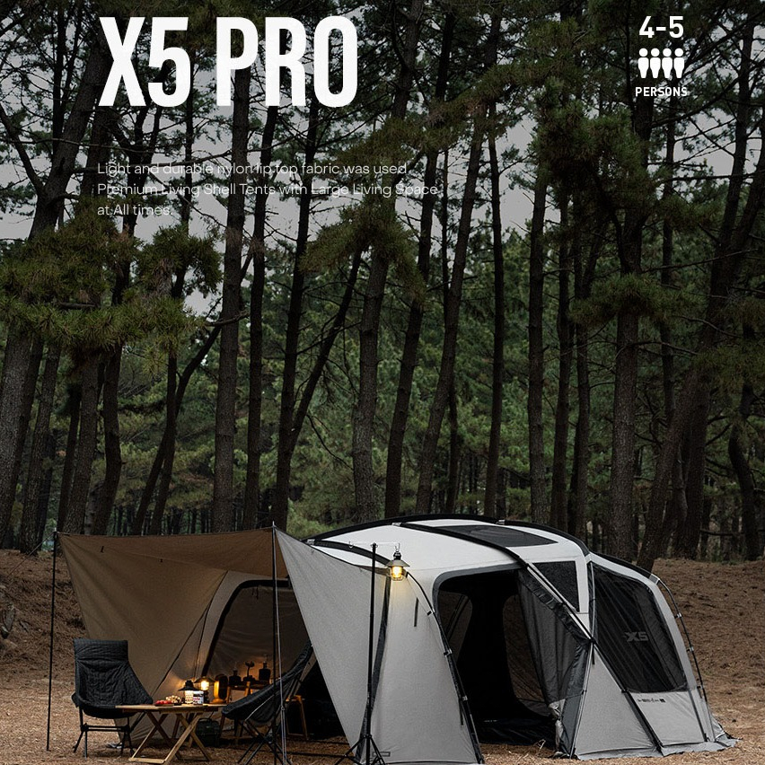 KZM NEW X5 PRO 別墅帳【露營狼】【露營生活好物網】