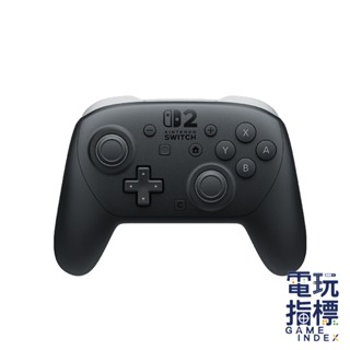 【電玩指標】十倍蝦幣 預購7/10 NS2 Switch 任天堂 原廠 PRO 控制器 手把 搖桿 黑色 大隻手把