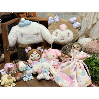 現貨 日本 Sanrio 三麗鷗 布丁狗 大耳狗 庫洛米 帕恰狗 酷企鵝 和風 手機吊飾 掛飾 吊飾 束口袋 化妝包