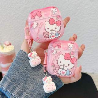 卡通 果凍半透 AirPods 4代 耳機保護套 Pro Pro2 蘋果耳機 AirPods 3代 2代 耳機保護殼