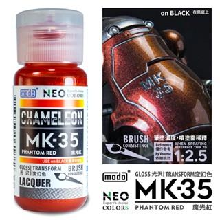 [Uni模型] 現貨 modo 摩多製漆 NEO 魔幻極光系列 MK35 36 37 38 39 模型漆 金屬感 珠光