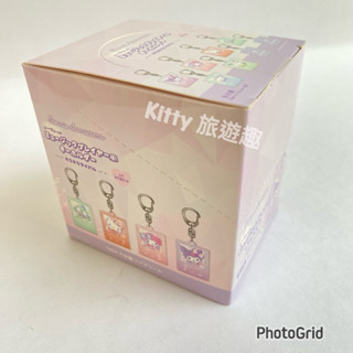 [Kitty 旅遊趣] Hello Kitty 鑰匙圈吊飾盲盒 三麗鷗家族 音樂播放器風格 鎖圈吊飾 小禮物