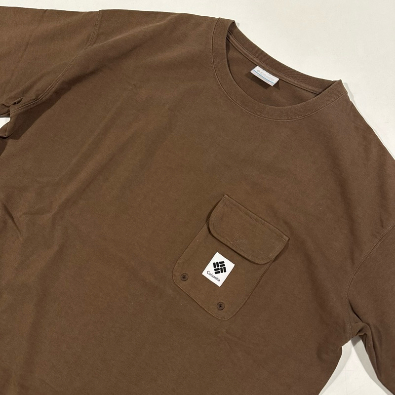 {The PAST} 台北門市 現貨 XL Columbia x Freak’s store 口袋T 重磅 機能 咖啡