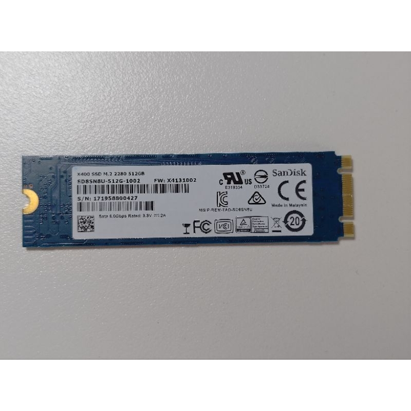 SanDisk X400 512G SSD