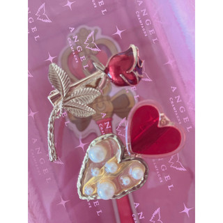 玫瑰 愛心髮夾合售❤️高雄服飾精品 ins風❤️美少女