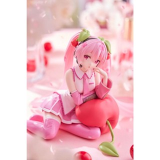現貨 TAITO 景品 櫻未來 Desktop Cute Figure 櫻桃抱枕 Ver. 公仔