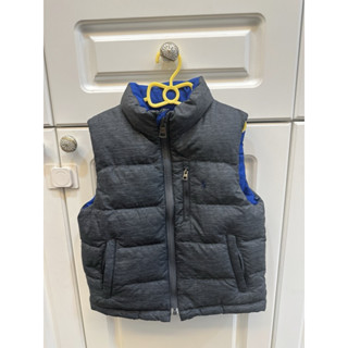 二手 Ralph Lauren polo 男童 小馬羽絨 雙面 背心 4號 90cm