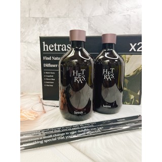 KOREA韓國Hetras. 首席調香師擴香瓶兩入組(500mlx2入) 質感禮盒包裝 室內芳香 *CC美妝代購*