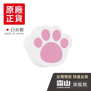 日製貓爪造型鏡面清潔去汙海綿擦-3入【日本霜山旗艦館】