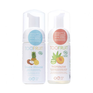 法國【TOOFRUIT】果漾慕斯雙星組 兒童洗臉慕斯 私密慕斯 法國有機認證 私密處護理