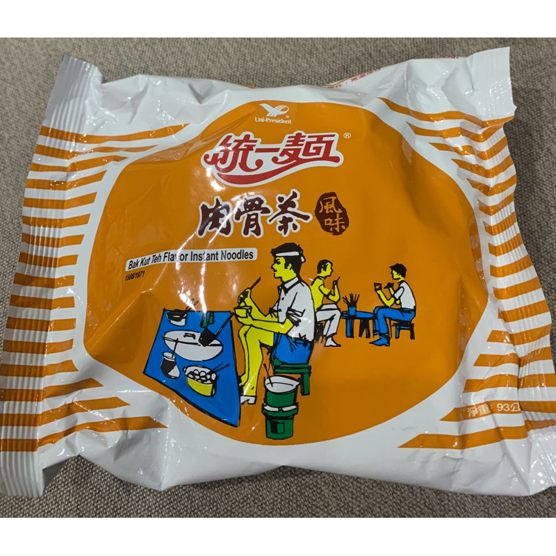 （包裝Ng特價）統一麵-肉骨茶風味93g
