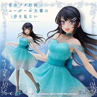 現貨正版1隻 TAITO Coreful 櫻島麻衣 水晶禮服 原色 青春豬頭少年~(2005公仔梓川花楓安妮亞絲娜美初音