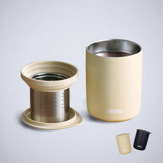 06/21出貨⧓THERMOS 真空斷熱保溫杯 泡茶杯 濾茶壺 400ml/500ml JTB-400FI/500FI
