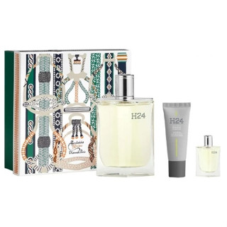 ~歐巴&歐尼~HERMES 愛馬仕 H24 男性淡香水 100ml 禮盒(100ml+5ml+面霜20ml)