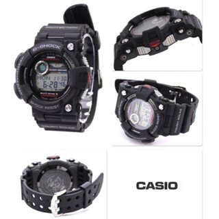 CASIO卡西歐G-SHOCK 潛水用 電波錶 FROGMAN (蛙王)(日版) 黑 GWF-1000-1