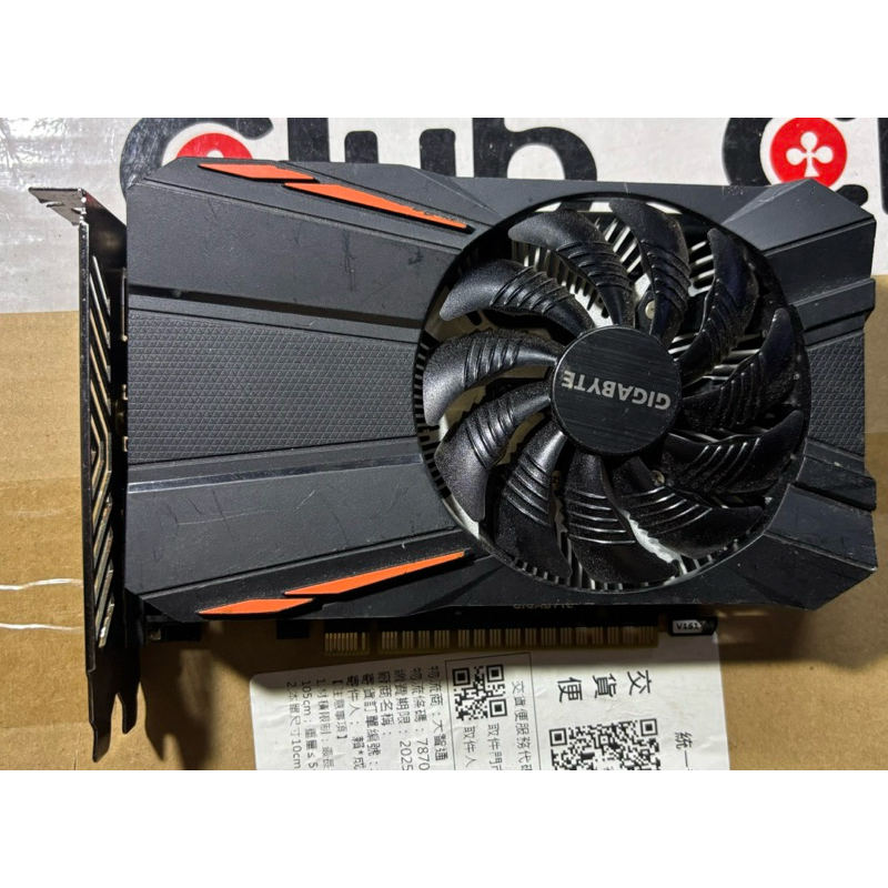 《保30天》技嘉顯示卡GTX1050TI 4GD5、二手良品、約8成新