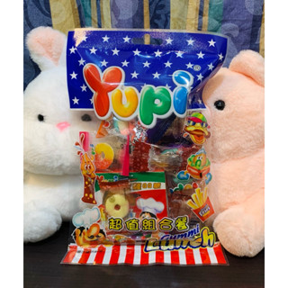 ✨現貨✨ YUPI呦皮QQ軟糖超值組合餐84g 漢堡軟糖 可樂 綜合軟糖