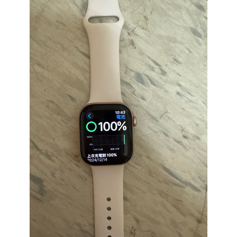 二手Apple Watch Series 10 玫瑰金 沒有行動網路