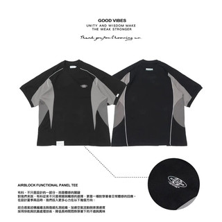 REPUTATION PRODUCTIONS® AIRBLOCK - AIRBLOCK 拼接機能TEE